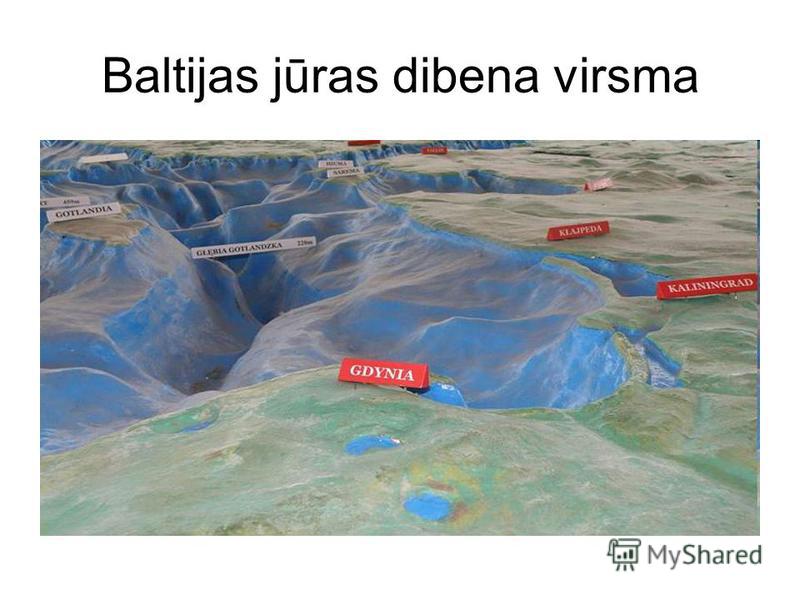 Baltijas jūras dibena virsma