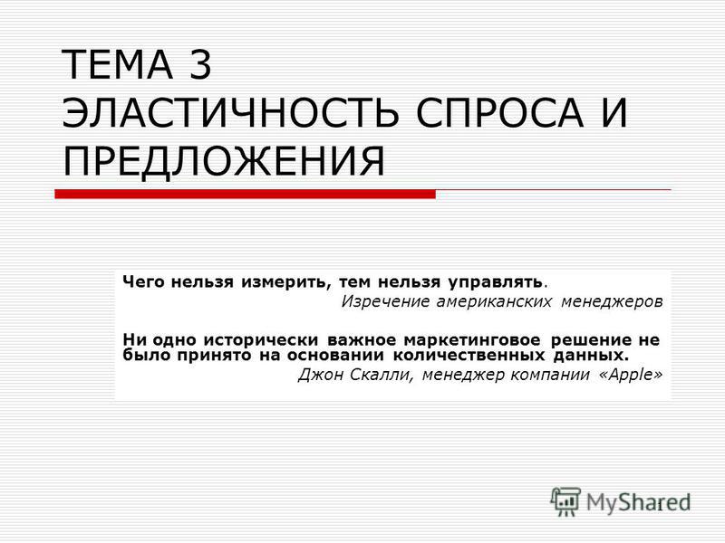 Практическое задание по теме Зависимость цены и спроса