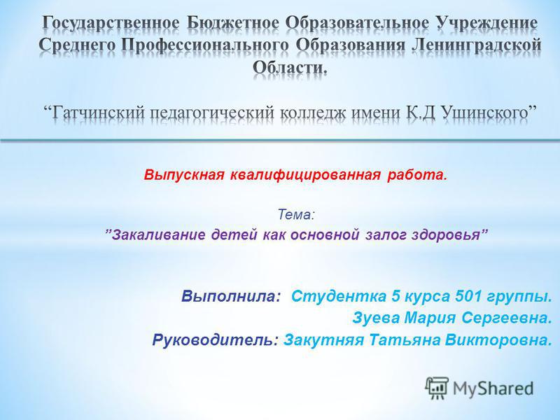 Курсовая работа: Педагогические условия развития детей раннего возраста