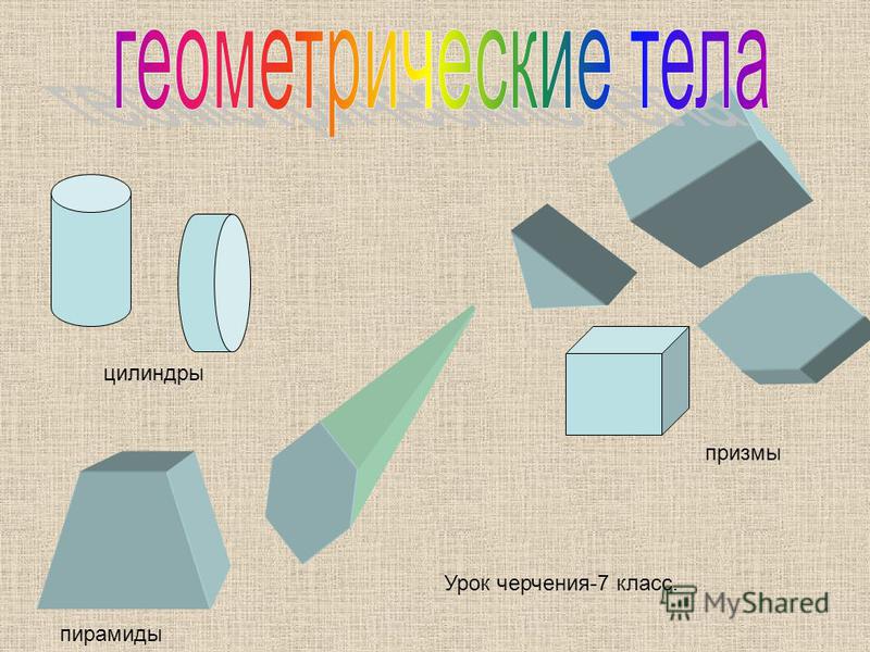 Развертки презентация черчение