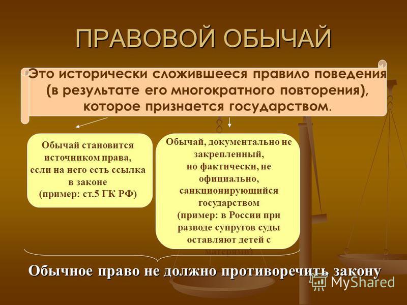 Правовой Обычай Как Источник Права Реферат Правовой Обычай Как Источник Права Реферат