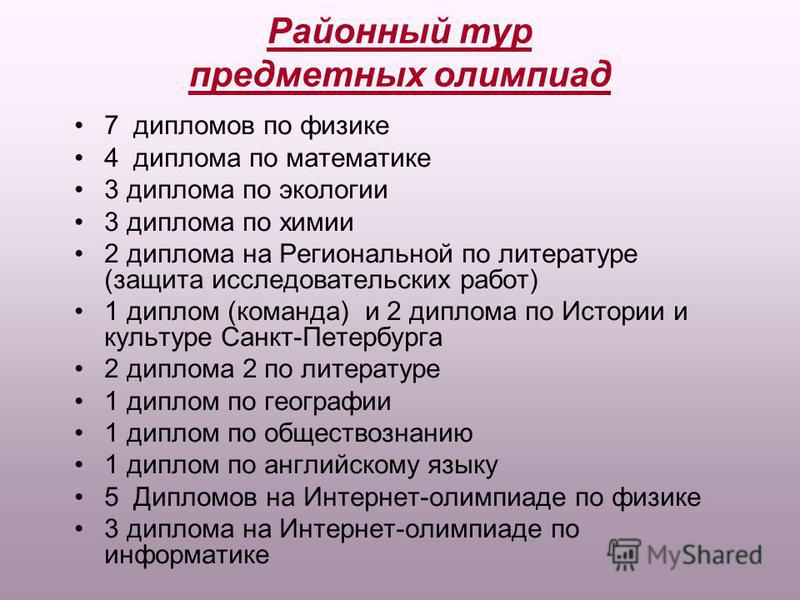 Конкурс творческих работ по литературе Конкурс творческих работ по литературе