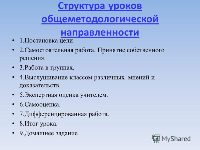 Урок Общеметодологической Направленности - 79 фото
