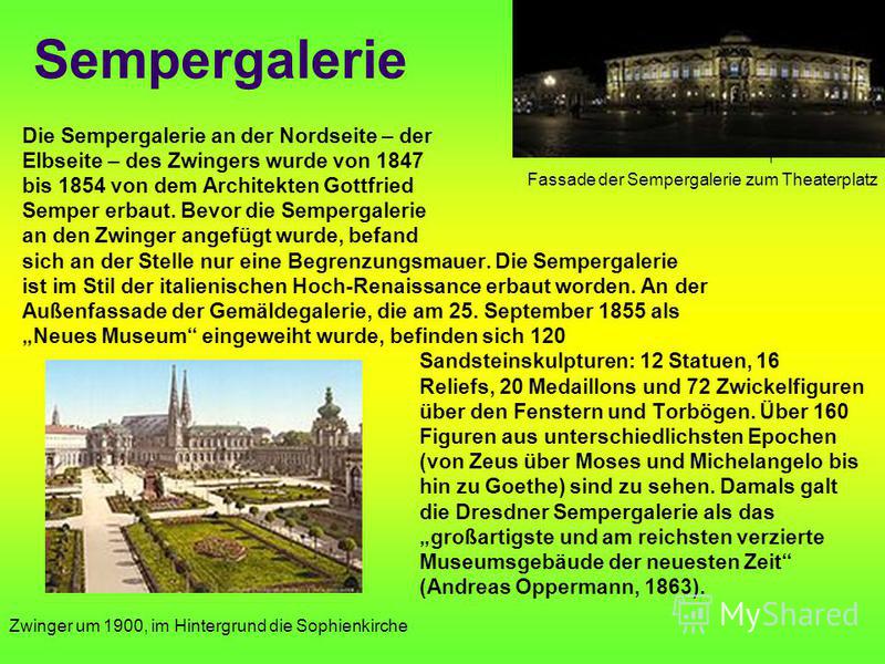 Презентация на тему "Zwinger (Dresden) Der Dresdner Zwinger ist ein