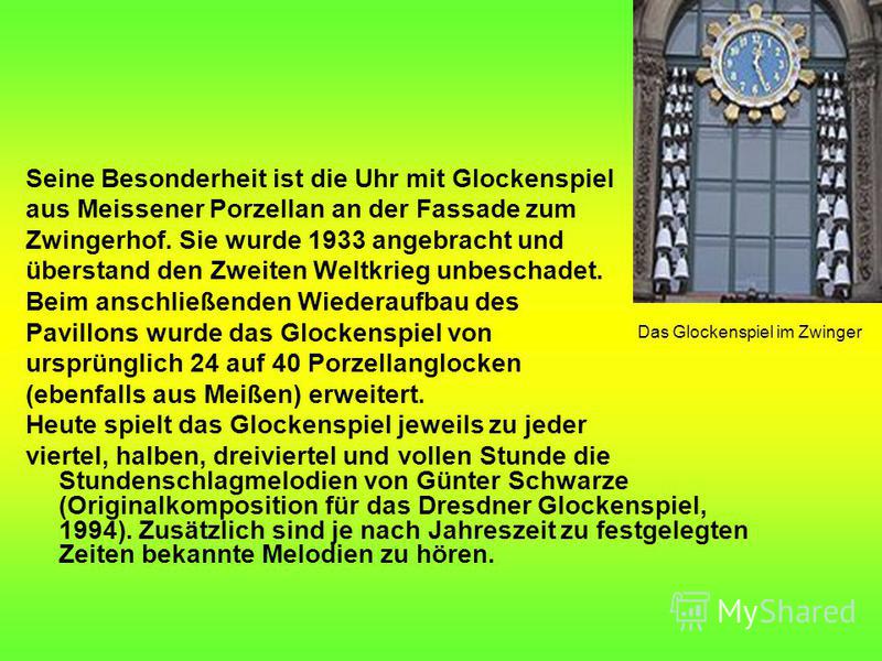 Презентация на тему "Zwinger (Dresden) Der Dresdner Zwinger ist ein