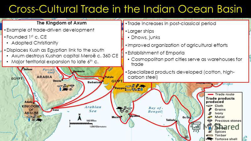Indian ocean trade system