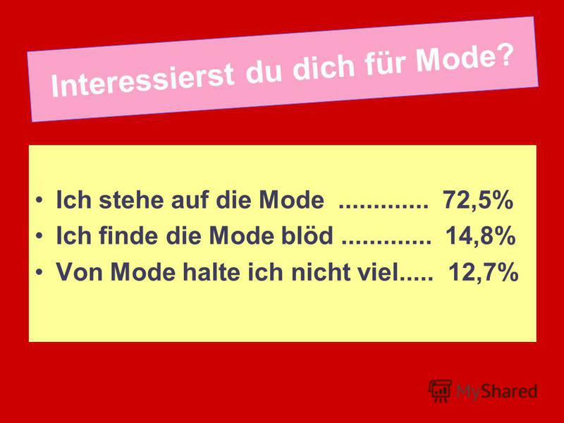 Ich stehe auf dicke