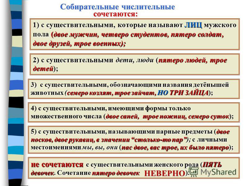 Презентация "Нормы употребления числительных в речи" по русскому языку - скачать