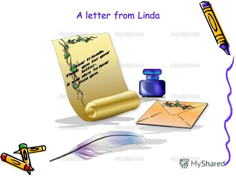 A letter from Linda