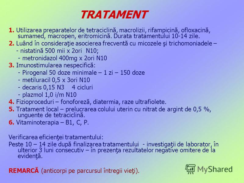 tratament tetraciclină articulară)