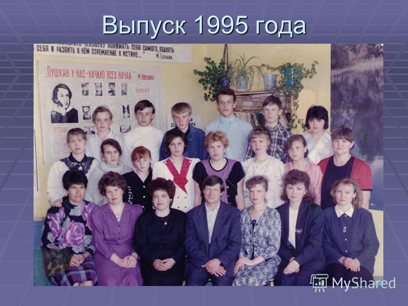 Школа Выпуски Фото 1988