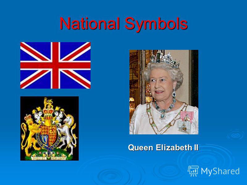 National Symbols Queen Elizabeth II
