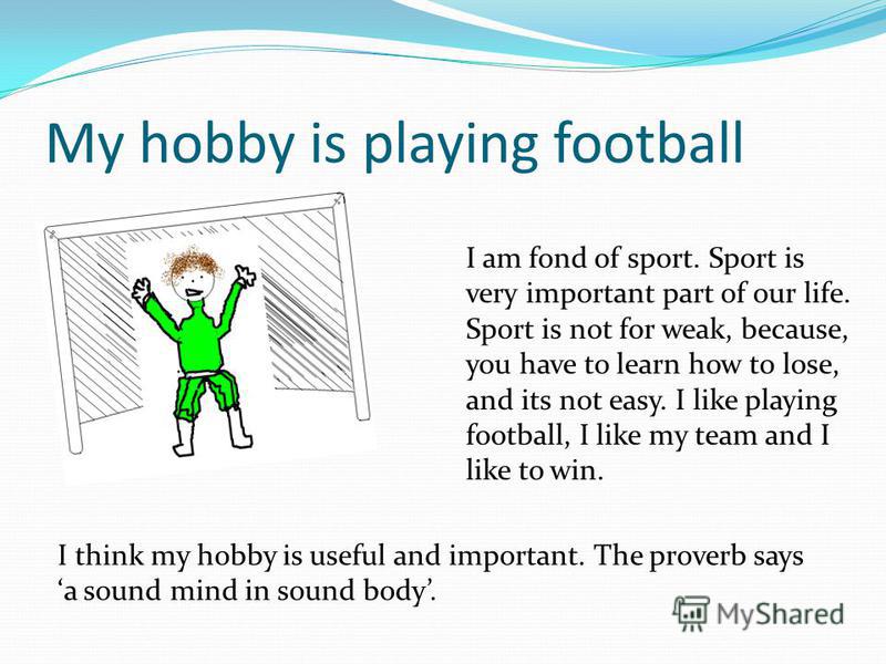 Essay on hobbies singing