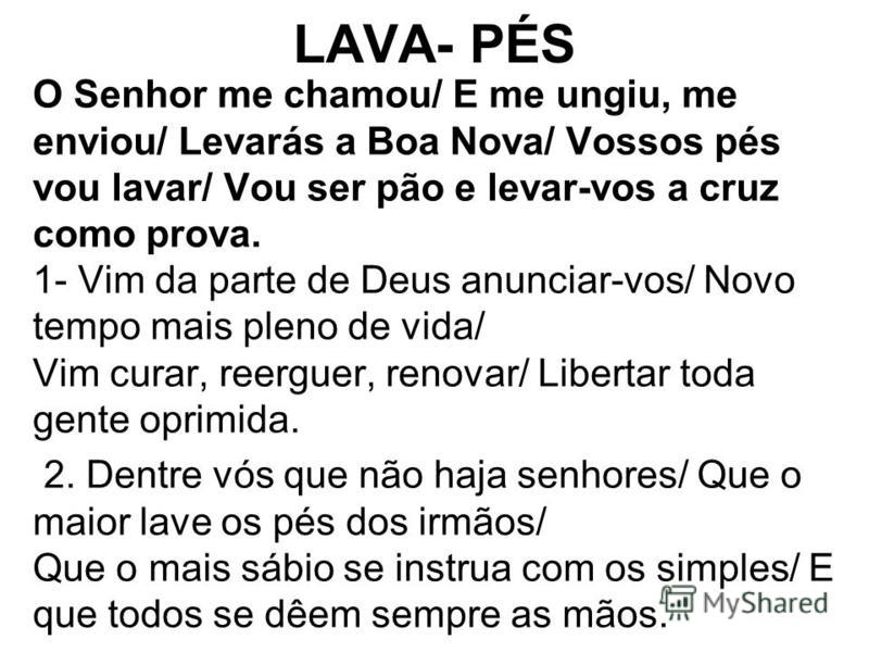 Презентация на тему: SEMANA SANTA. QUINTA-FEIRA SANTA ENTRADA Prova de  amor maior não há que doar a vida pelo irmão! 1-Eis que eu vos dou um novo  Mandamento: Amai-vos uns.. Скачать бесплатно