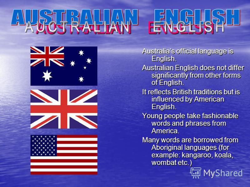 Презентация на тему A U S T R L I H O Y 1770 13 Australian