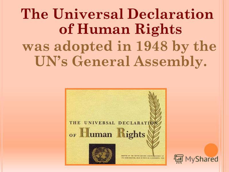 the universal declaration of human rights the universal declaration of human rights