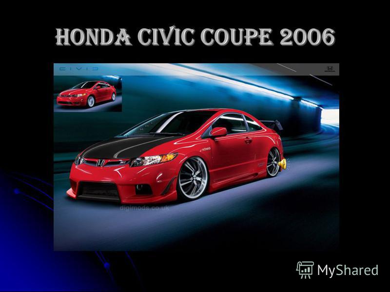 Honda civic coupe 2006