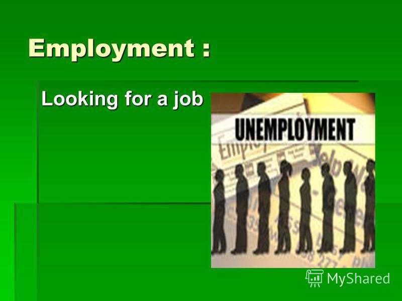employment words