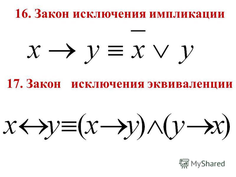 Алгебра высказываний. Логика и теория алгоритмов - презентация онлайн