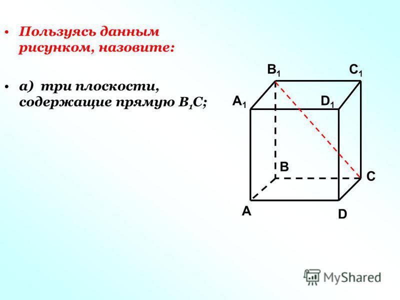 На рисунке дан чертеж ответ плоскости