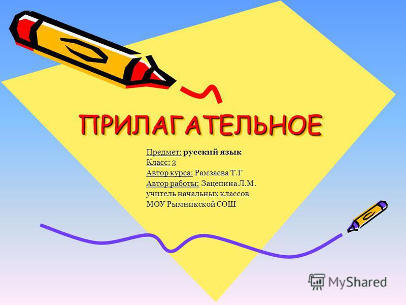 Презентация русский язык весь курс начальных классов