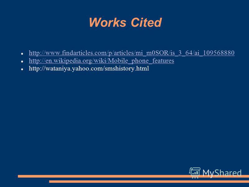 works cited calculator