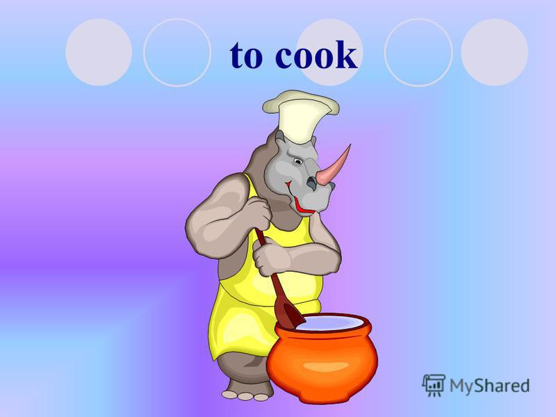 to cook