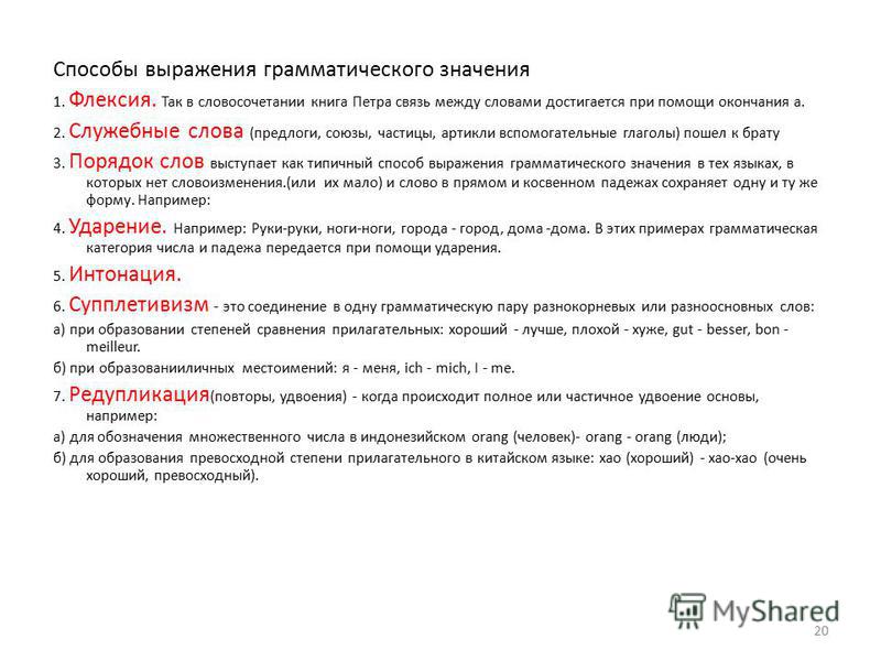 Глаголы отношения в русском языке Глаголы отношения в русском языке