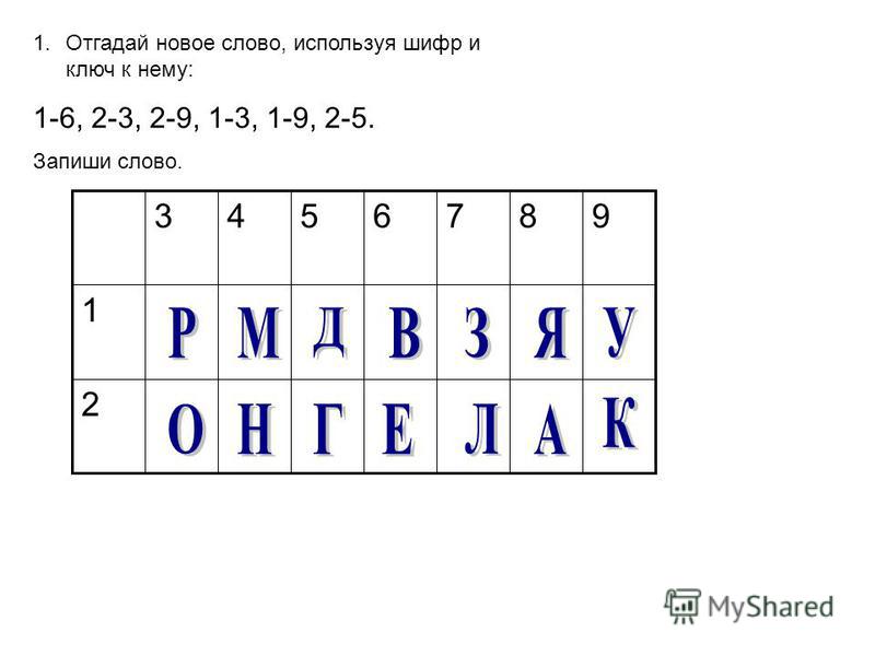 Шифр 3 Фото