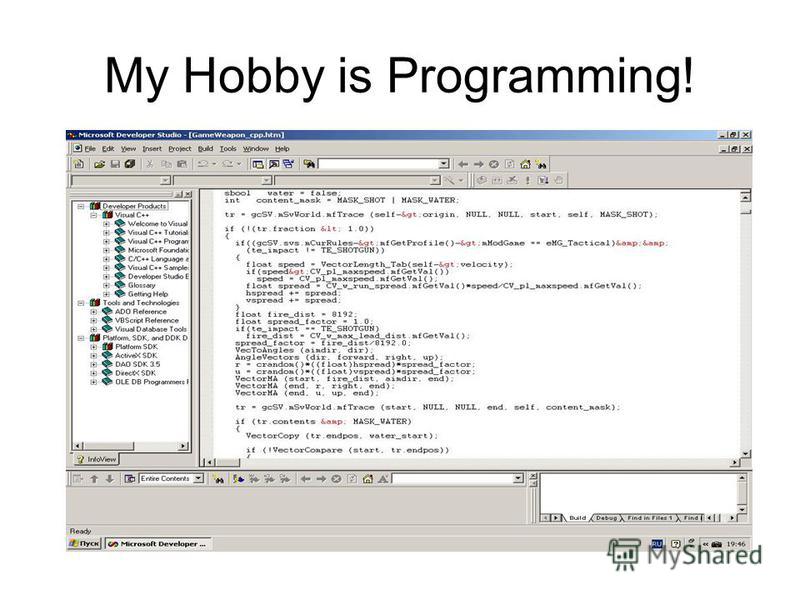 My Hobby is Programming!
