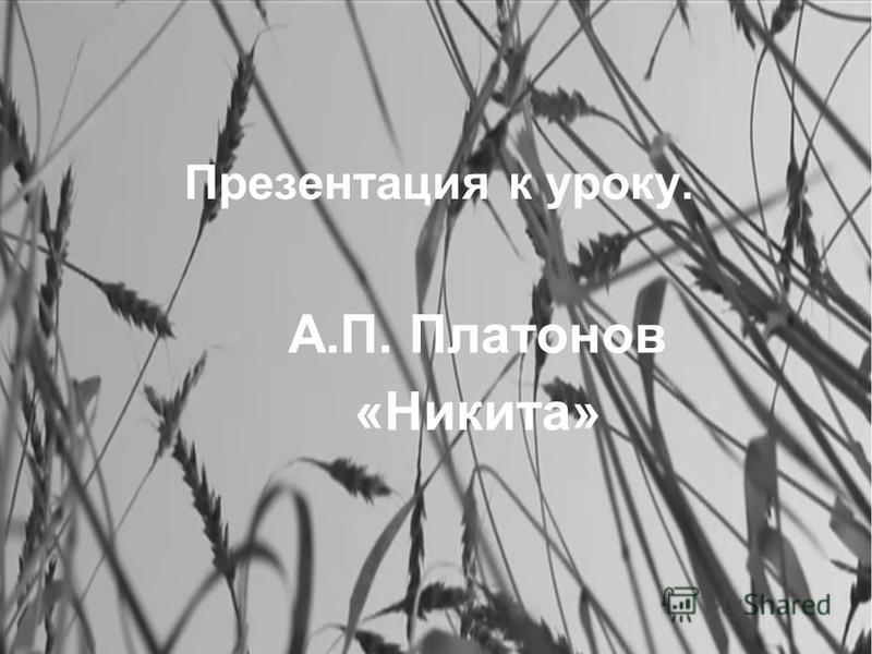картинки а.п платонов никита онлайн