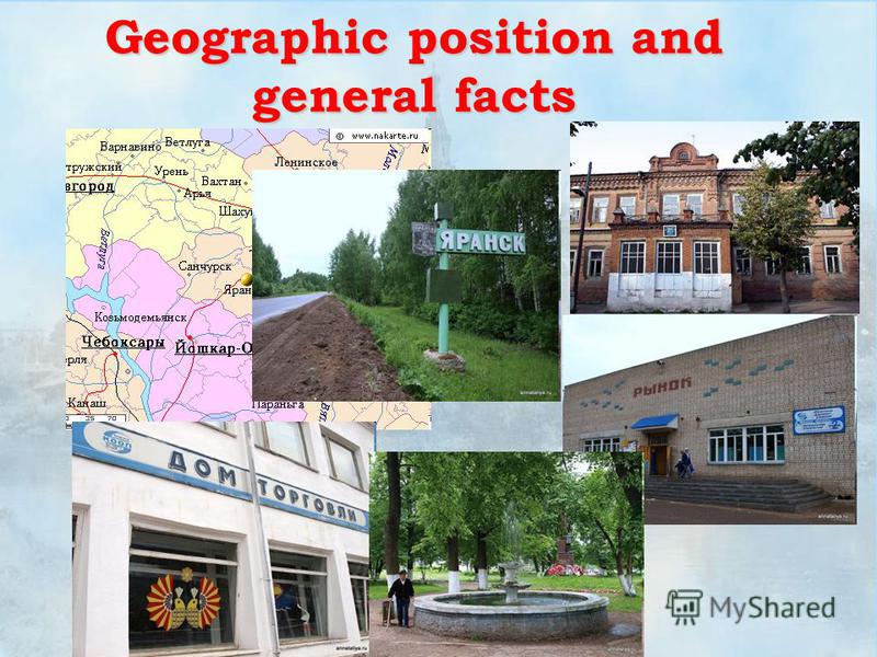 Geographic position and general facts