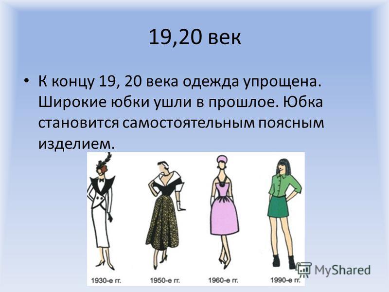 Презентация Юбки