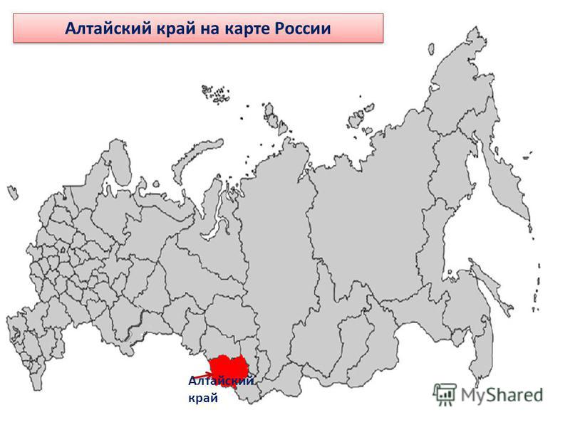 Где находится алтайский край на карте Где находится алтайский край на карте