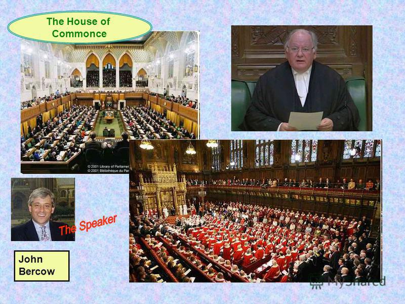John Bercow The House of Commonce