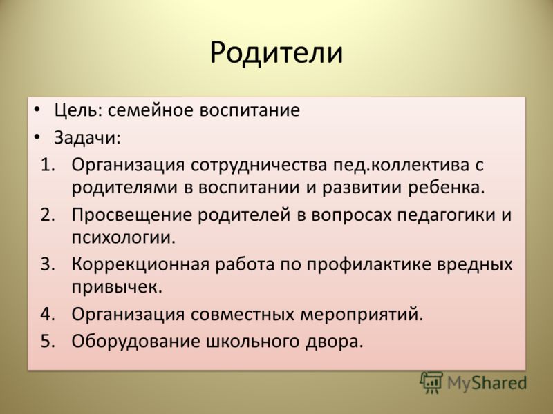 Семейное воспитание модели отношений Семейное воспитание модели отношений