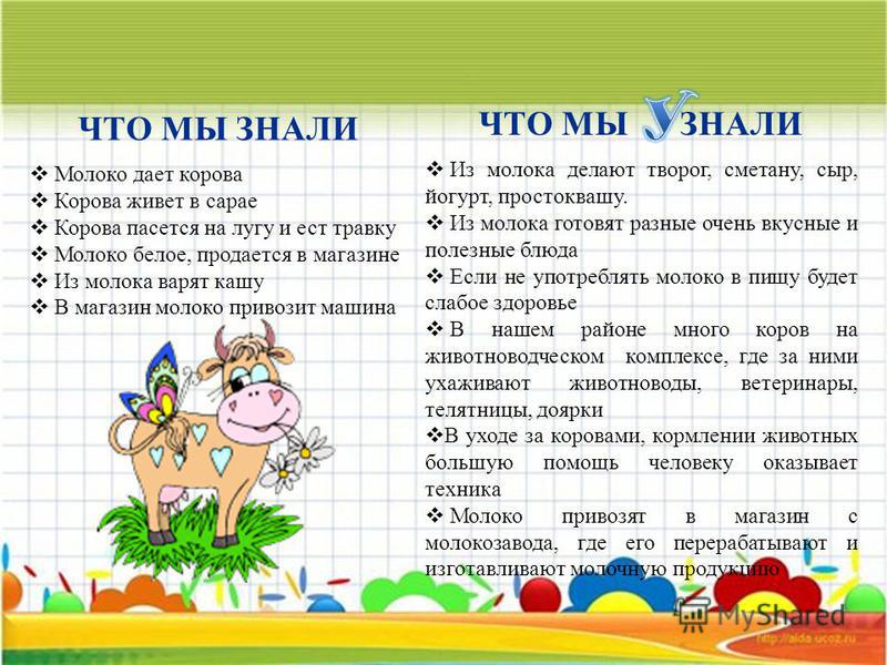 Стих молоко дает корова в Стих молоко дает корова в