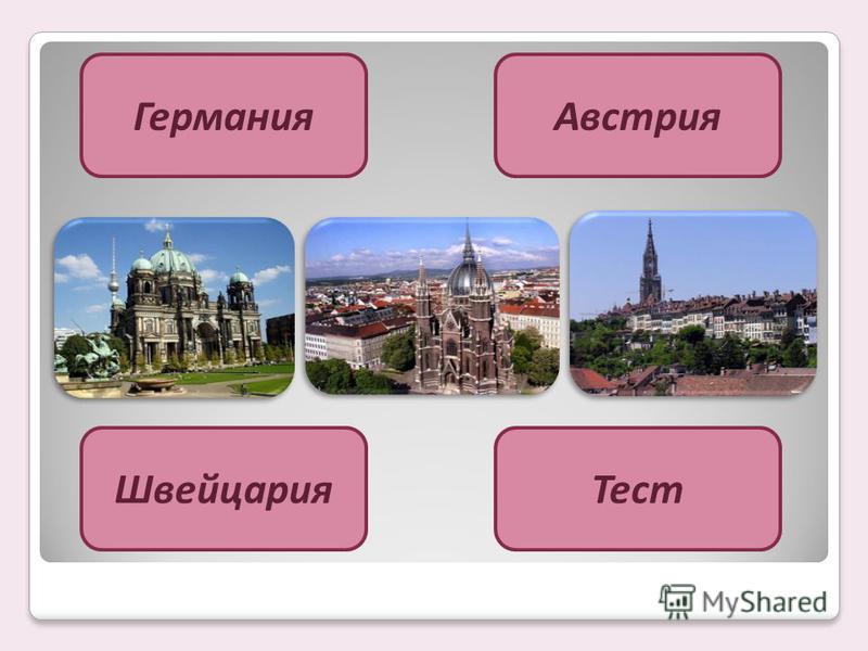 Страны в Центре Европы Презентация 3 Класс
