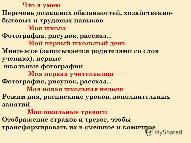 понятие о мое документах сочинение
