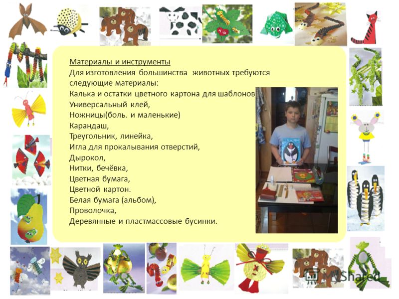 Поделки из бумаги и картона 2 класса Поделки из бумаги и картона 2 класса
