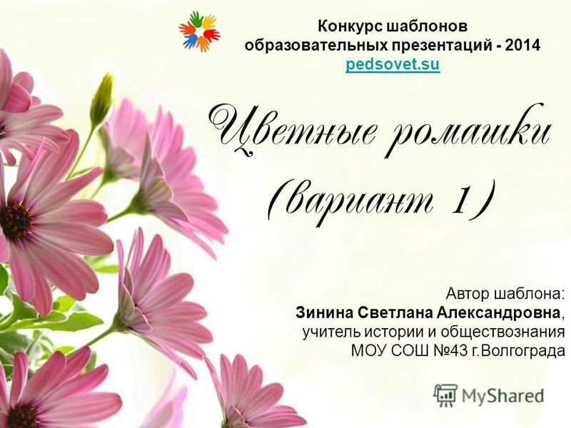 Шаблон для презентаций на конкурс Шаблон для презентаций на конкурс