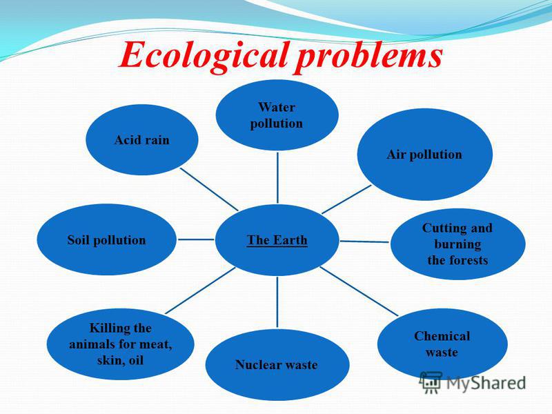 Топик: Ecological problems and environmental protection