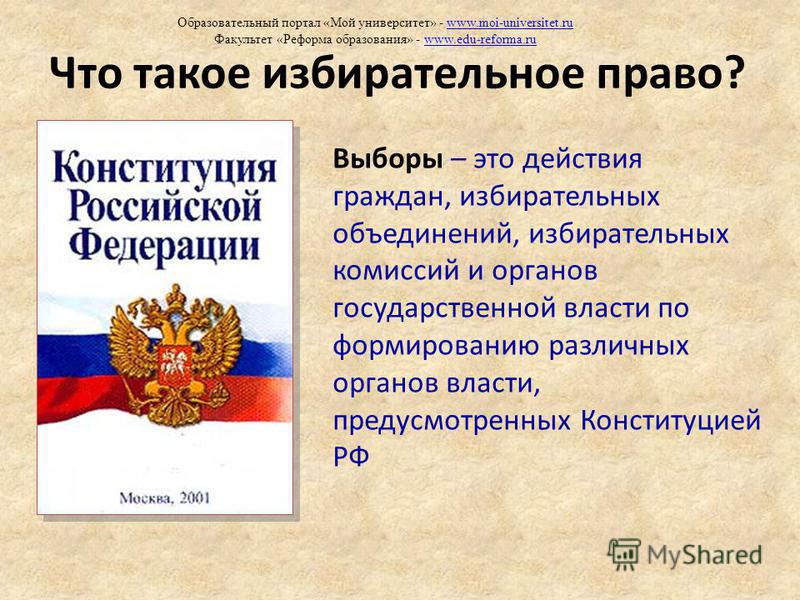 Сценарий что такое избирательное право Сценарий что такое избирательное право