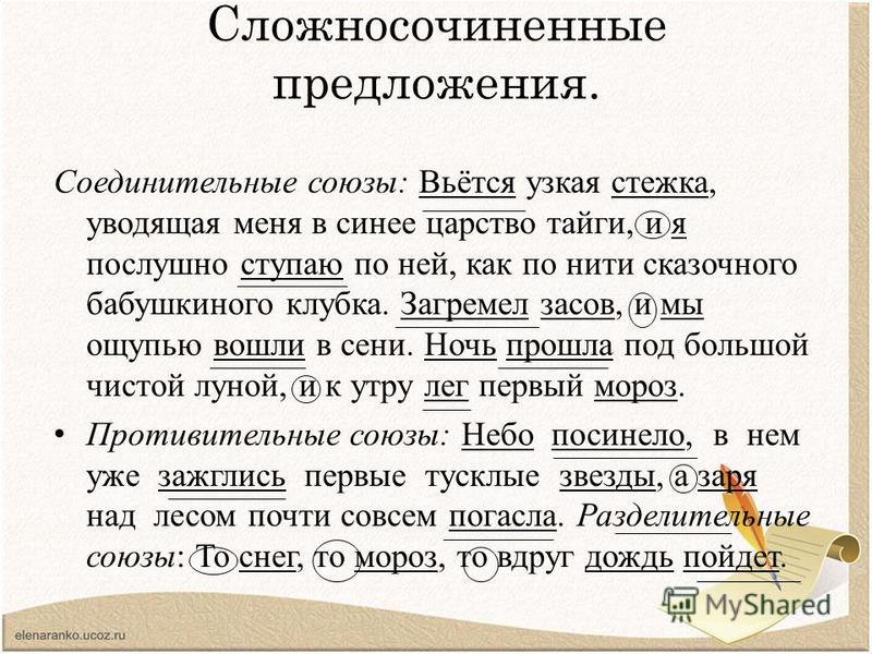 Сложносочиненные Предложения Из Произведения Ася - Name-scan.ru
