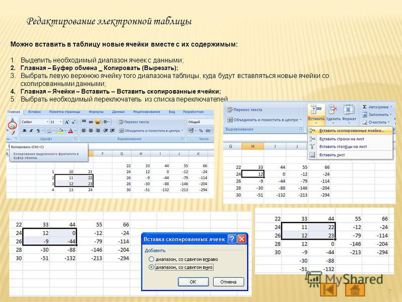 Формула для электронной таблицы журнал AusGroup.ru