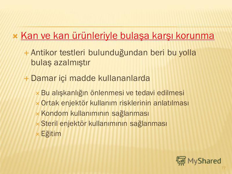 Cinsel yolla bulaşan hastalıkların önlenmesi Cinsel yolla bulaşan hastalıkların önlenmesi