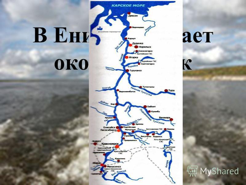 Устье реки Енисей
