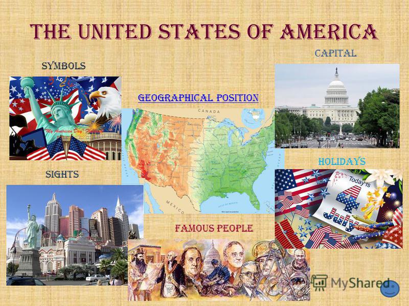 Реферат: United states of America: geography, history, culture