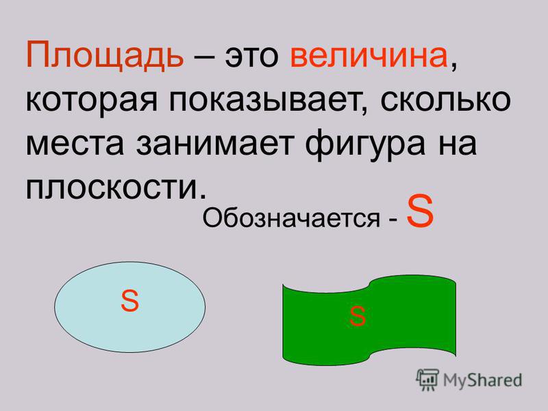 Урок По Математике Знакомство С Площадью