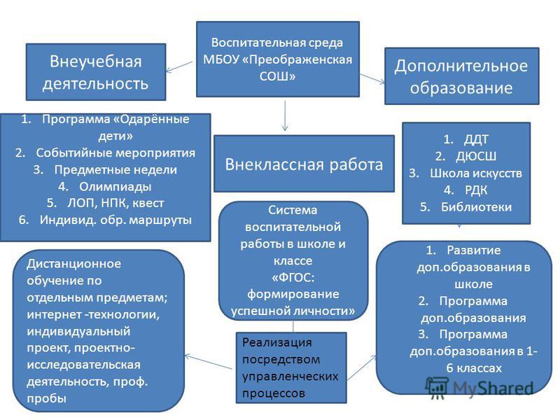 Воспитательные проекты в системе дополнительного образования